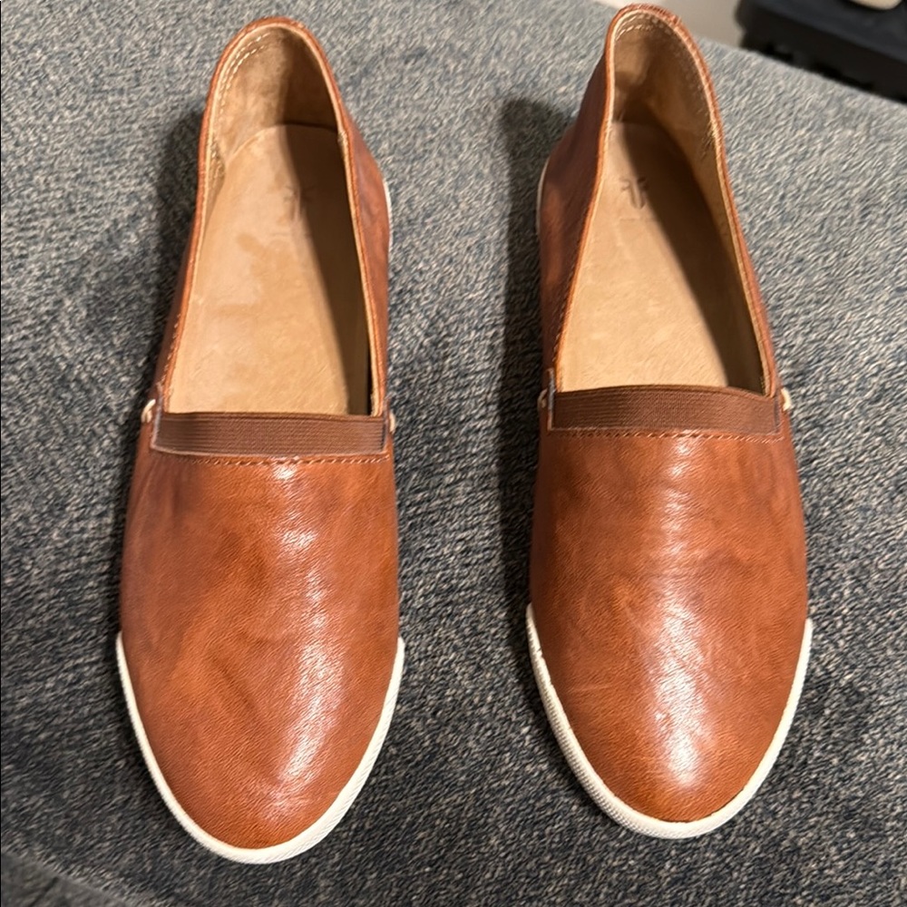 Men's Brown Slip-On Shoes